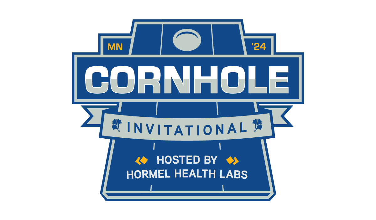 Hormel Health Labs National Dysphagia Month cornhole tournament logo