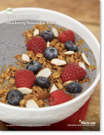 Vital Cuisine® Blueberry Smoothie Bowl - Hormel Health Labs