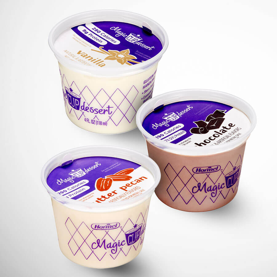 Magic Cup Classic Variety Pack Frozen Dessert, 4 oz. Cup 18-Pack (Frozen)