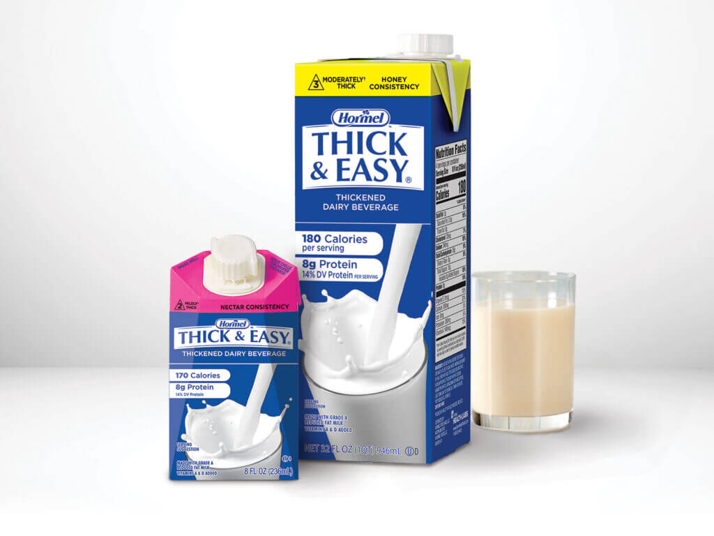 Thick Easy Dairy Drinks Hormel Health Labs